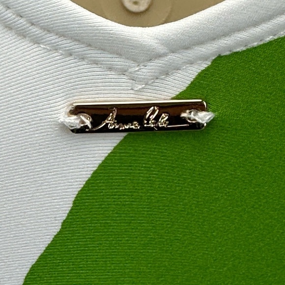 Anne Cole Side Ruched Scoop Back Floral Print One Piece Swimsuit - size 6 - Picture 5 of 9